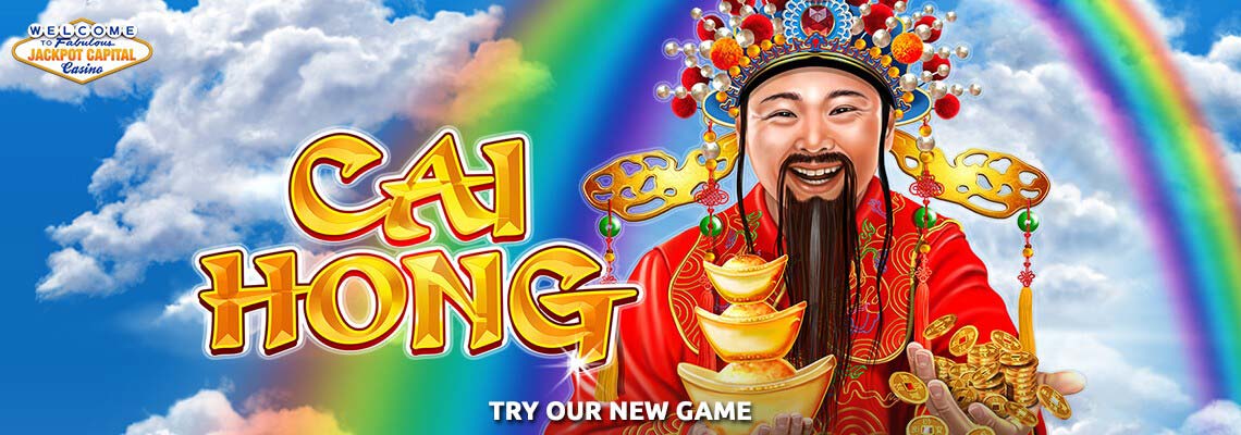 Our new game, Cai Hong features Caishen, the God of Money. We can’t imagine a deity more suitable to help you with a little slot action, can you? Try your luck!