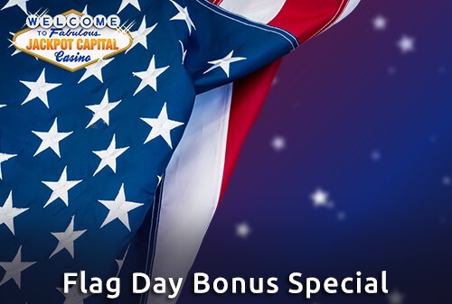 Join us on the blog this week to discover the history behind Flag Day and celebrate by winning with our fun Flag Day bonus! Paint the town red... white and blue!