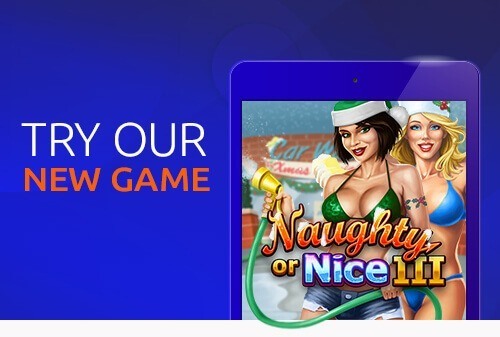 We’re bringing a new online slot home, as we celebrate the new release of the popular, RTG Naughty or Nice slot - Bring on the excitement for the Naughty or Nice III online RTG slot! 