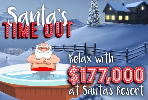 Christmas promotion Santa's Time Out