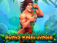 Bonus Wheel Jungle Online Slot Game Screen
