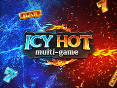 Icy Hot Multi Game Online Slot Game Screen