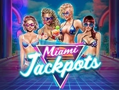 Miami Jackpots Online Slot Game Screen