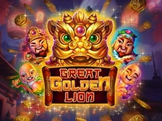 Great Golden Lion Online Slot Game Screen