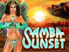 Samba Sunset Online Slot Game Screen