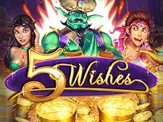 5 Wishes Online Slot Game Screen