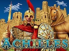 Achilles Online Slot Game Screen