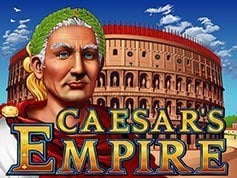 Caesars Empire Online Slot Game Screen