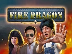 Fire Dragon Online Slot Game Screen