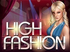 High Fashion Online Slot Game Screen