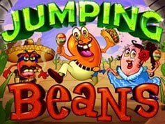 Jumping Beans Online Slot Game Screen
