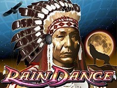 Rain Dance Online Slot Game Screen