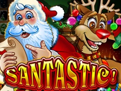 Santastic Online Slot Game Screen