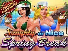 Spring Break Online Slot Game Screen