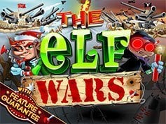 The Elf Wars Online Slot Game Screen