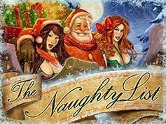The Naughty List Online Slot Game Screen