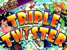 Triple Twister Online Slot Game Screen