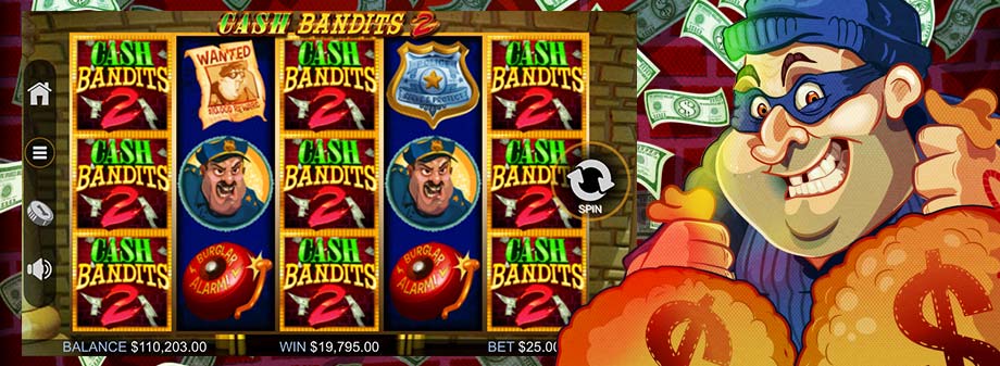 Cash Bandits 2 Online Slot