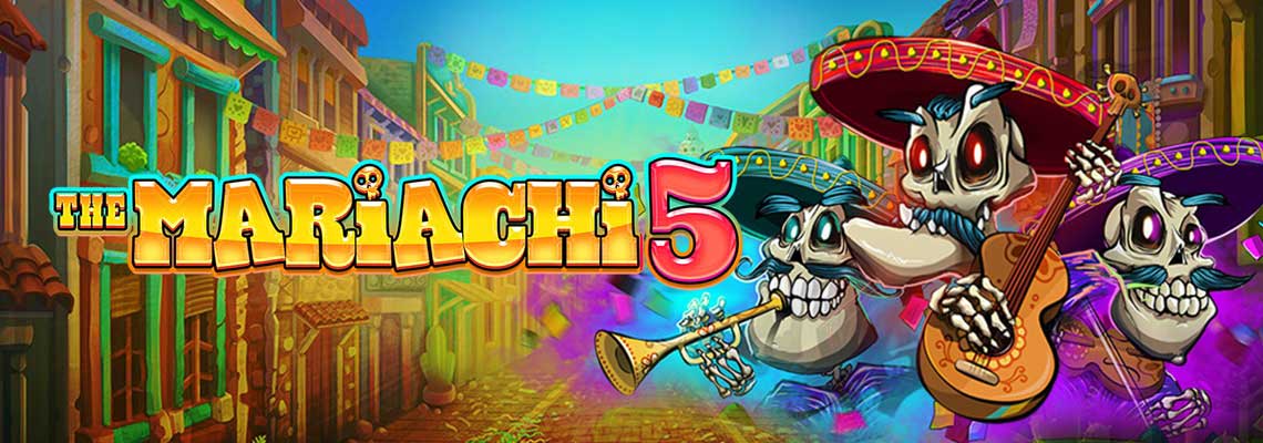 Whatever you want to call The Mariachi 5, a brand-new RTG Slot available in the Jackpot Capital Casino Lobby, you'll be calling it a lot of fun. From the great music and vibrant graphics to the 5 bonus features and 2,000x total wager jackpot, it's a nonstop celebration!