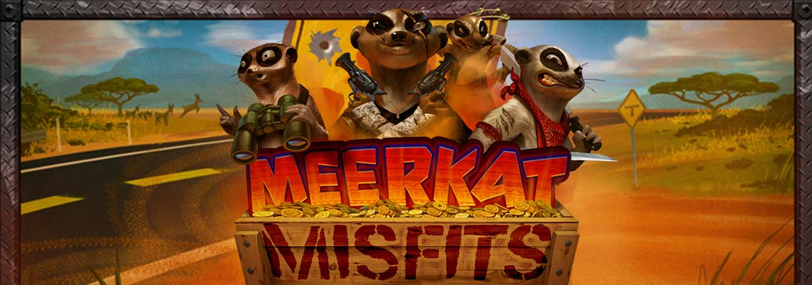 Play new Meerkat Misfits Slot with Awesome Graphics at Jackpot Capital Online Casino