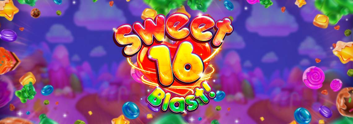 Play new Sweet 16 Blast Slot with Awesome Graphics at Jackpot Capital Online Casino