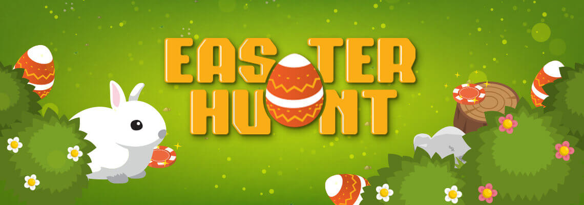Play the free EASTER EGG HUNT at Jackpot Capital! For 7 days, you can win up to 162 free spins and $2,350 in bonus cash. To fill your basket, play now!